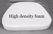 Foam Upholstery 2" Thick, 16" Wide x 16" Long medium Density chair cushion