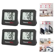 TP157 4 Pack Hygrometer Indoor Thermometer for Home, Digital Room Thermometer...