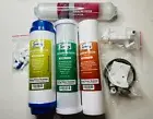 iSpring Filter Replacement for Standard Reverse Osmosis RO Filter Systems 4 Pack