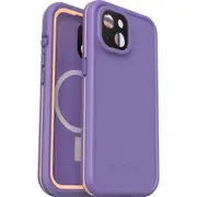 OtterBox Fre MagSafe Case for Apple iPhone 15 / 16e - 6.1" - Rule of Plum Purple