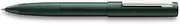 LAMY aion 377 Rollerball Pen - Seamless Deep Drawn Aluminium Roller Pen in Dark Green with Highly Polished Stainless Steel Clip - With Rollerball Pen Refill M 63 Black - Line Width M