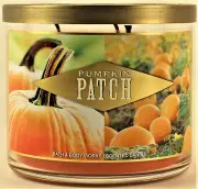 Bath & Body Works White Barn PUMPKIN PATCH 3-Wick 14.5 Oz Scented Candle