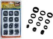 50Pcs Metric O Ring Nitrile Rubber Sizes NBR O-Rings Air Seal Oring Orings Set