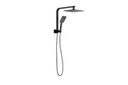 Welba 10" Rain Shower Head Set Square Black