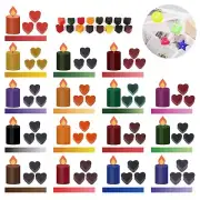 Candle Dye Set 16 Colors Candle Wax Dye for Candle Making Bulk Soy Wax Dyeing...