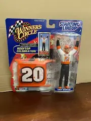 2000 Tony Stewart Home Depot Rooftop Celebration Starting Lineup Winners Circle