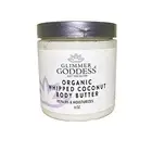 Organic Coconut Oil Body Butter 8oz Whipped Moisturizer Paraben Free Non Greasy