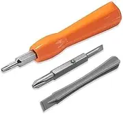 AIMALL 1Set Ring Double-ended Screwdriver Replacement for Ring Doorbell Battery Change, WiFi Reset, and Charge - Compatible with All Models, Chrome Vanadium Steel, 3.5x1.06 Inches
