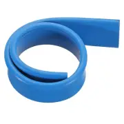 Window Glass Shower Doors Replacement Squeegee Rubber 9.84 Inch, Blue