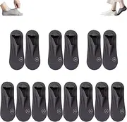 [Generic] 7 Pairs Zeanaturals Socks, Ultra Thin Liner Non Slip No Show Socks, Women's Summer Mesh Low Silicone Boat Socks