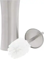 Amazon Basics Bathroom Accessory Collection Toilet Brush Holder, Small, Matte