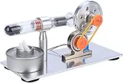 Single Cylinder Sterling Engine Steam Power Stirling Engine Model for Home