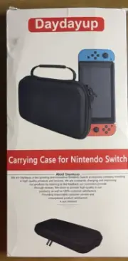 Carrying Case Nintendo Switch & OLED Model 2021 Protective Travel Pouch Black