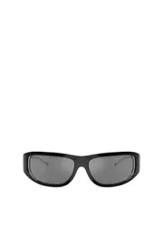 [Diesel] Diesel - Wraparound style sunglasses - Sunglasses - Unisex - Black UNI Black