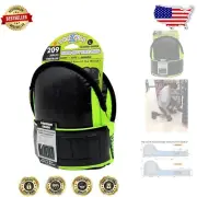 Super Soft Hi Viz Professional Knee Pads - Fluorescent Green for Ultimate Safety