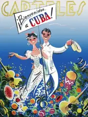 7659.Decoration Poster.Home Room wall design art print.Welcome to Cuba.Travel ad