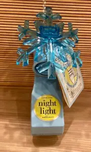 Bath & Body Work Wallflower Unit Fragrance Plug in Blue Snowflake Night Light