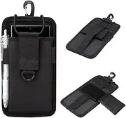 Phone Holsters Backpack Attachment Bag,6.9 Inch Backpack Shoulder Strap Molle Accessory Pouch,Small Case with Belt for Outdoor Sport Hunting Protective Case