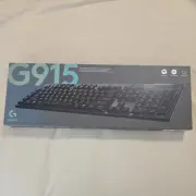 Logitech G915 LIGHTSPEED Wireless RGB Mechanical Gaming Keyboard-GL Clicky