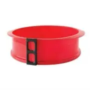 Norpro 9 " Deluxe Silicone Springform Pan with Glass Base