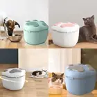 22 Large Pet dog Food Storage Container Cereal Rice Flour Dispenser Box