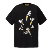 Astro Boy × ONITSUKA TIGER OVERSIZED GRAPHIC T-Shirts Black Japan New
