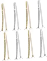 [ROMISBABA] Elastic Bra Shoulder Straps Bra Strap Replacements Anti-slip Feature Crossback Lingerie Straps for Women