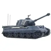 1:72 Alloy WWII German Berlin 1945 Tiger II Tank Military Model Display Craft