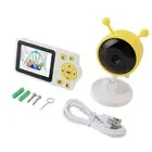 H Baby Monitoring Camera WiFi 2.8 Inch Color Screen Night Vision 2 Way Talk New