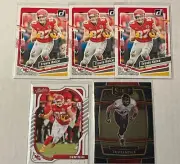 Panini Travis Kelce Lot x3 Donruss x1 Absolute x1 Select Draft Picks Chiefs
