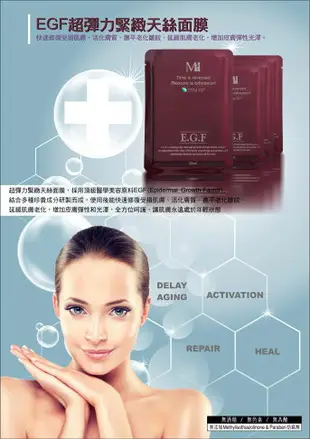 MI MASK 美保 E.G.F電波超彈力面膜(強銷熱賣款) 30ml 【RH shop】