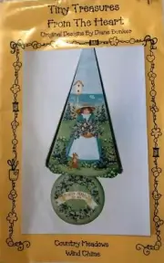 Vintage Tole Pattern Packet: Country Meadows Wind Chime by Diane Bunker