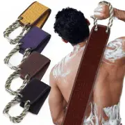 4 Pack Exfoliating Back Scrubber for Shower Back Washer with Handles Double S...