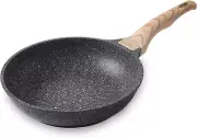 9.5 Inch Nonstick Frying Pan Skillet, Granite Coating Omelette Pan, 100% PFOA F