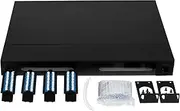 Xunsomten-48 Port Duplex Singlemode LC Rack Mount Enclosure Box, 96 Core LGX Patch Panel Box fits for 19" Wide Racks and Cabinets