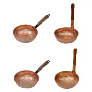 Copper Pot with Handle Wamer Pan Saucepan for Restaurant Boiling Household
