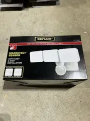 Defiant 3000 Lumen 240-Degree Integrated LED Motion Activated White Flood Light