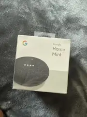 Google Home Mini Gray Chromecast Bluetooth Wi-Fi Smart Assistant Speaker