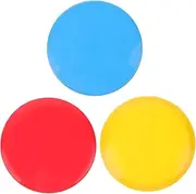 Totority 3Pcs Softball Pitching Control Discs Reusable Training for Improved Technique Outdoor Activity Tool for All Ages Vibrant Colors for Enhanced Visibility