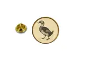pins pin's badge metal lapel hat button duck vintage