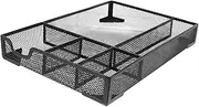 BCOATH Desktop File Organizer Stackable Storage Holder for Office Supplies Document Tray for Efficient Desk Organization Stylish Design for Home Office Use