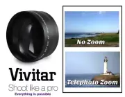 NEW PRO HD 2.2x TELEPHOTO LENS FOR CANON EOS M EF-M 18-55mm STM KIT