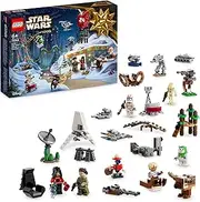 [LEGO] Star Wars™ Advent Calendar 75366 Building Toy Set for Ages 6 and Over, Featuring 9 Characters and 15 Mini Build Toys; Fun Christmas Holiday Set for Kids
