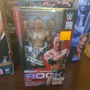 ROCK DWAYNE JOHNSON Bandai S.H. Figuarts WWE Superstar Series action figure