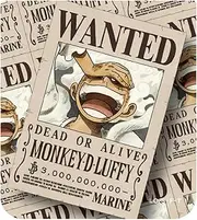 ONE Piece Wanted Poster Flipsuit Card for Galaxy Z Flip5 & Z Flip6 Flipsuit Case | Smartphone Accessories | Genuine Samsung Domestic Product | GP-TOF741HIRRJ