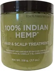 Kuza 100% Indian Hemp Hair & Scalp Treatment 8oz - Smooth, Soften and Moisturize