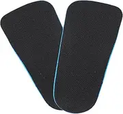DINHEAROM Men's Increasing Insoles Comfortable Half Shoe Inserts Arch Support Heel Elevator Pads