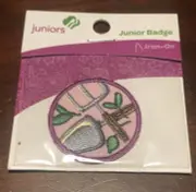 Girl Scouts Badge Gardening GSUSA Junior Badge New Sealed Plants Shovel Activity