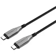 Cygnett Armoured USB-C to USB-C Cable 50cm Black