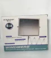 Windmere Mirror Hindsight 20/20 Wall Mount Extension 4.5 Magnifying Extends 30”